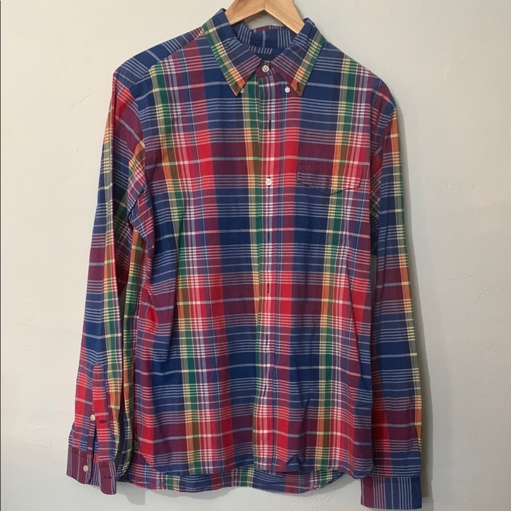 Ralph Lauren Polo Men's Multicolor Plaid Shirt Large